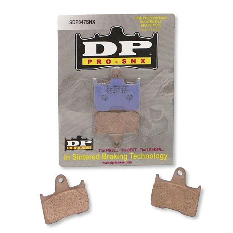 DP Brakes SNX High Friction HH+ Snowmobile Pads SDP852SNX