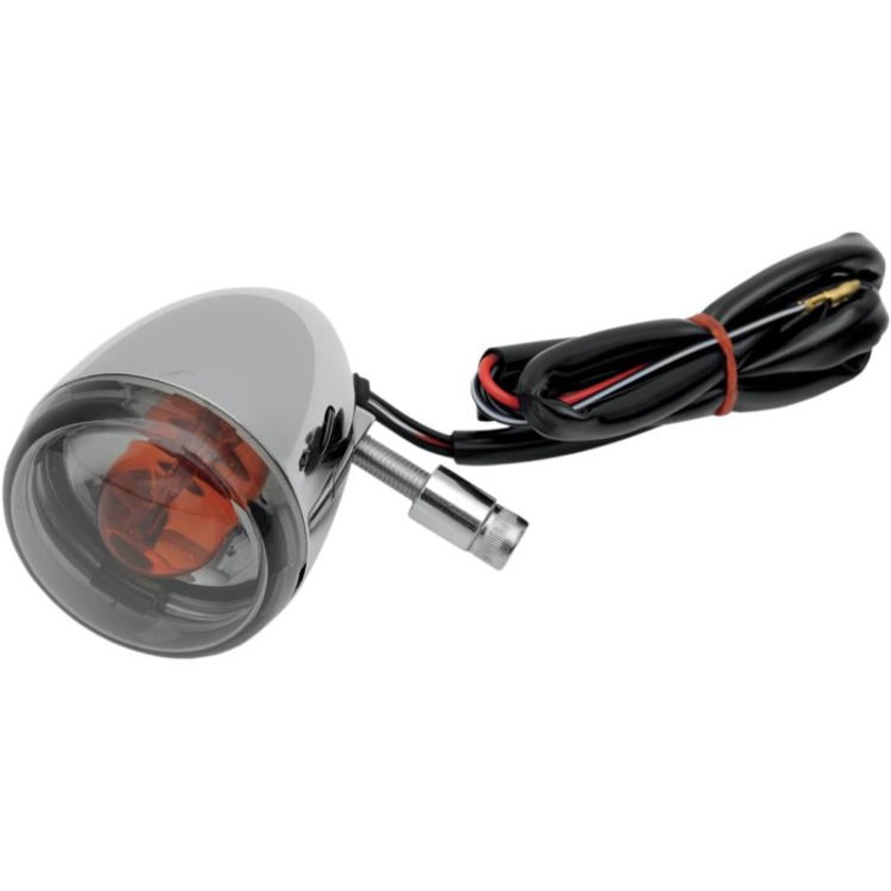 Drag Specialties Front Turn Signal- DOT Approved – Chrome L12-0232FDC/M