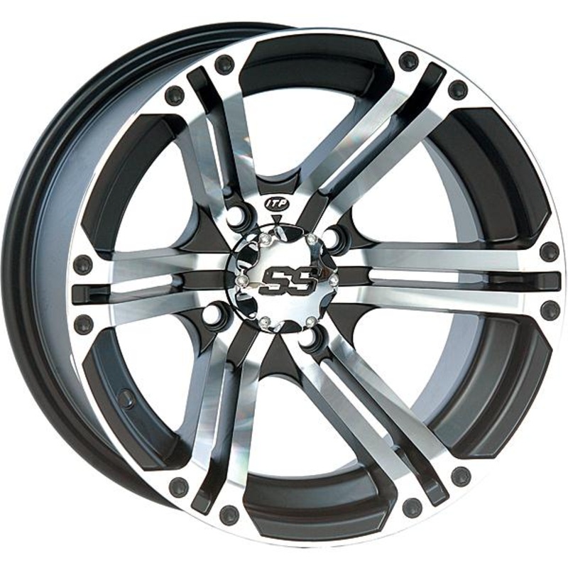 ITP SS212 Wheel – 12×7 – 5+2 Offset – 4/110 – Machined 1228364404B