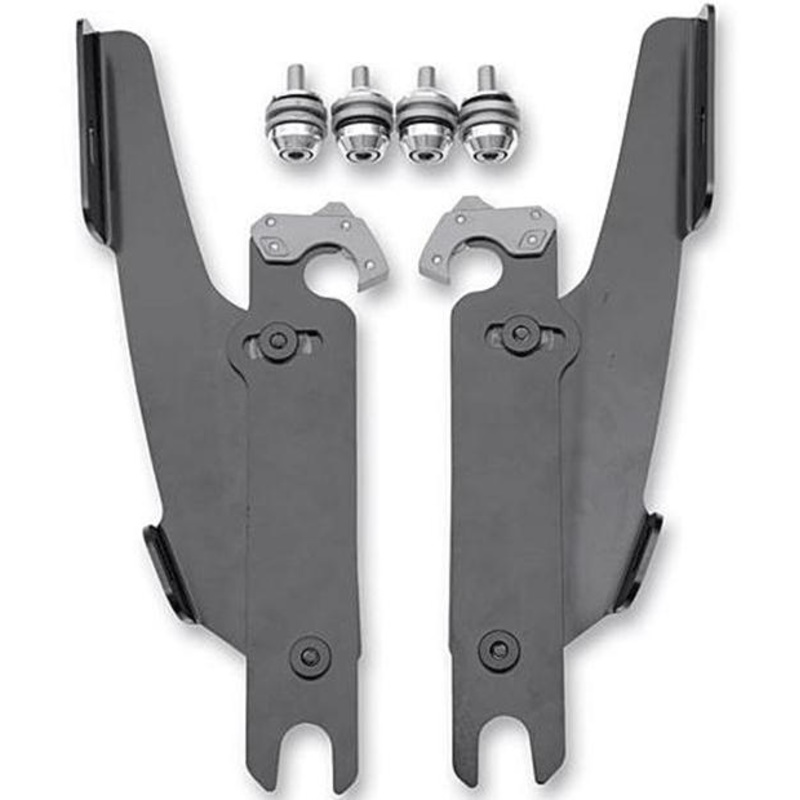 Memphis Shades Trigger-Lock Mount Kit for Bullet Fairing – Black MEK1963