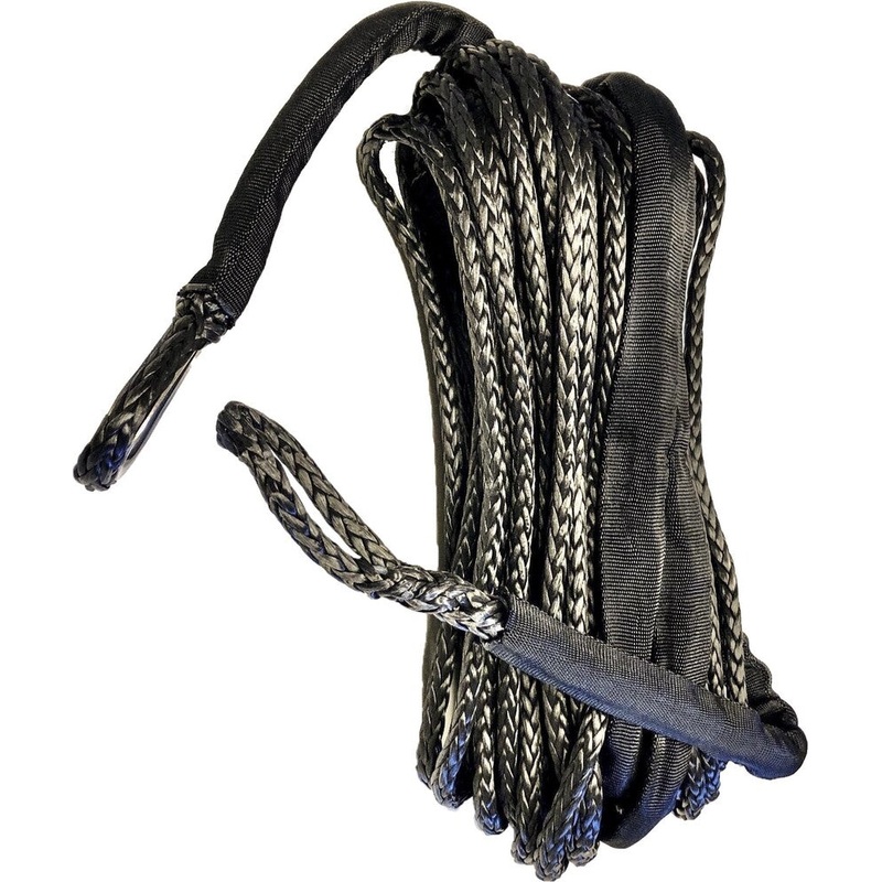 Open Trail Synthetic Winch Rope – Black – 50ft. x 3/16in. 600-5050