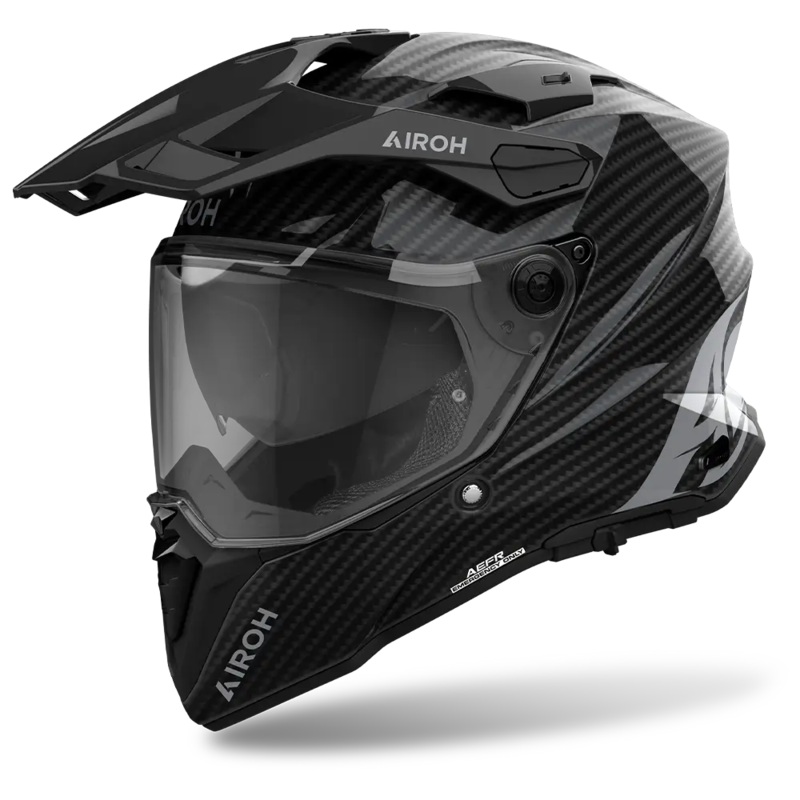 AIROH COMMANDER 2 HELMET – FULL CARBON GLOSS S