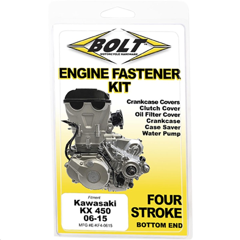 Bolt MC Hardware Engine Fastener Kit E-YF2-0113