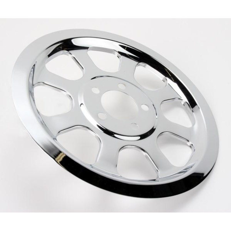 Drag Specialties Chrome Outer Rear Pulley Insert 302218