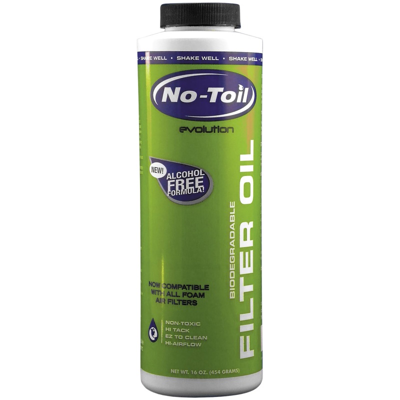 No Toil EVO Air Filter Oil – 16oz. EV101