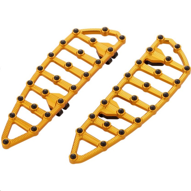Arlen Ness MX Driver Floorboards – Gold Anodized 06-894