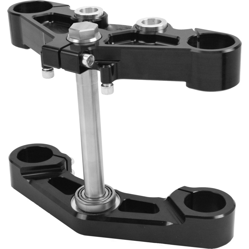 Hawg Halters Inc 750-04215 Dominator Tree Set Race Conv Black Flt Pre-2013 49mm
