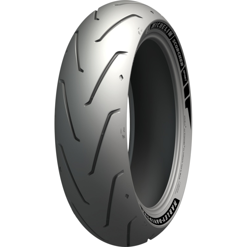 Michelin 87-9447 Tire Scorcher Sport Rear 180/55zr17 (73w) Radial Tl