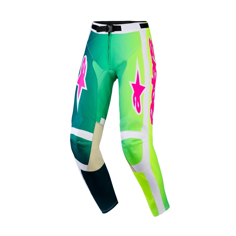 ALPINESTARS 2026 RACER PORTL PANTS – GREEN WHITE BLACK 28