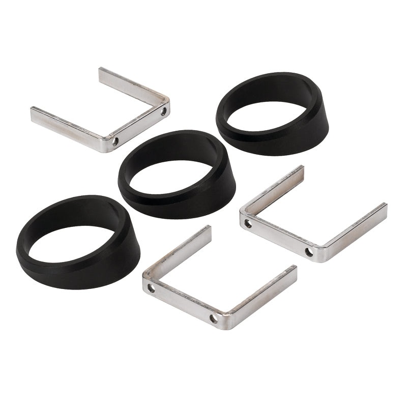 Autometer or Autogage 2-1/16in Black Angle Rings — 3 Pack