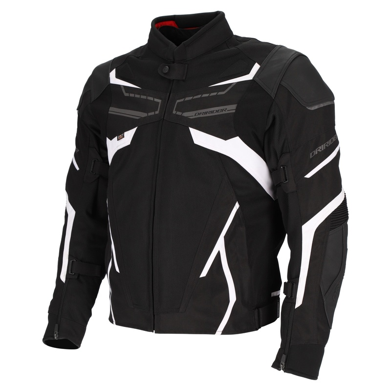 DRIRIDER CLIMATE CONTROL EXO 4 LADIES JACKET – BLACK/WHITE 8