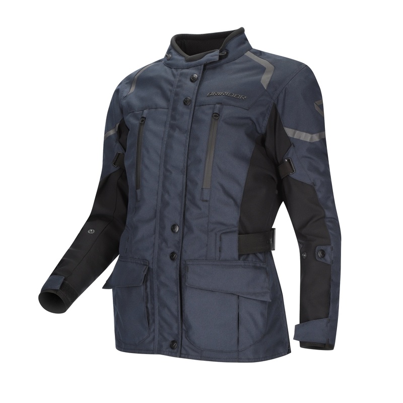 DRIRIDER COMPASS V LADIES JACKET – NAVY/BLACK 6