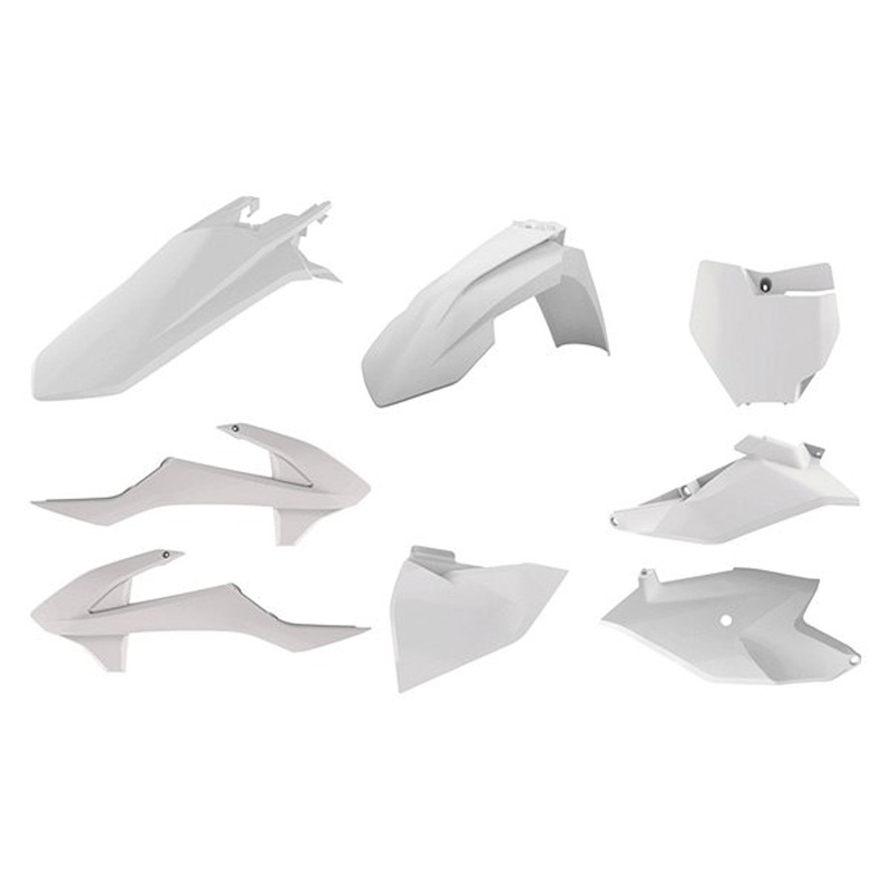 Polisport Plastic Kit – White 90761
