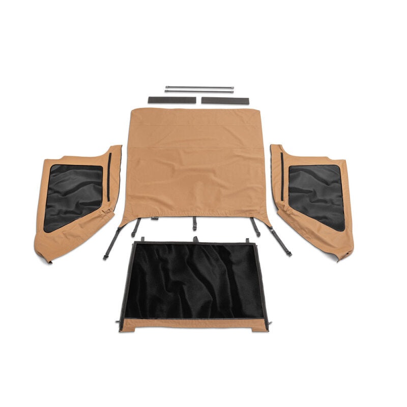 Rampage 1997-2006 Jeep Wrangler(TJ) Frameless Soft Top Kit – Spice