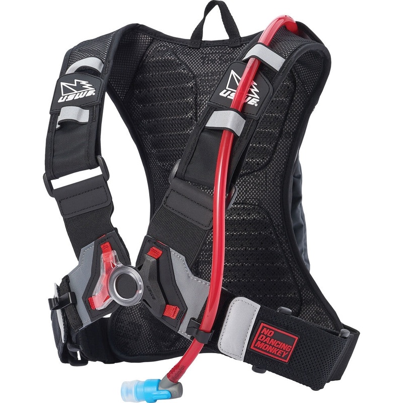 USWE Raw 3 Hydration Pack – Carbon Black V-2033401
