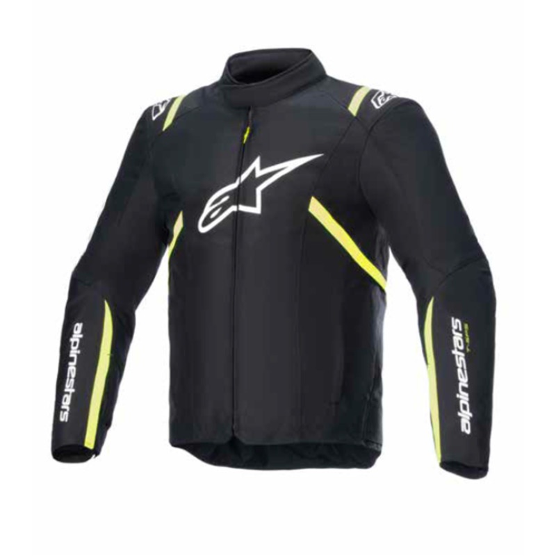 ALPINESTARS T-SPS V2 WP JACKET – BLACK WHITE FLURO YELLOW 56