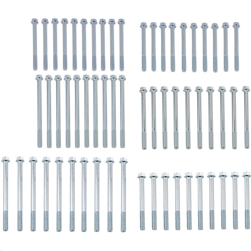 Bolt MC Hardware M6 Small Hex Head Flange Bolts Refill Pack – 60, 65, 70, 75, 80 & 90mm SV-M6HEXF-3
