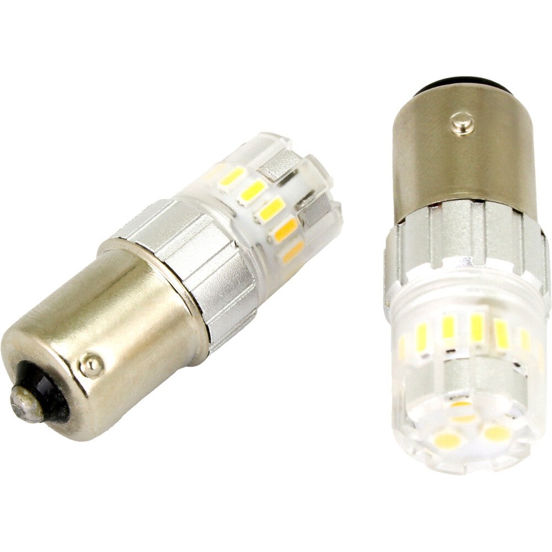 Cyron Lighting Turn Signal and Taillight LED Bulb – 6w – White AB1157E-W