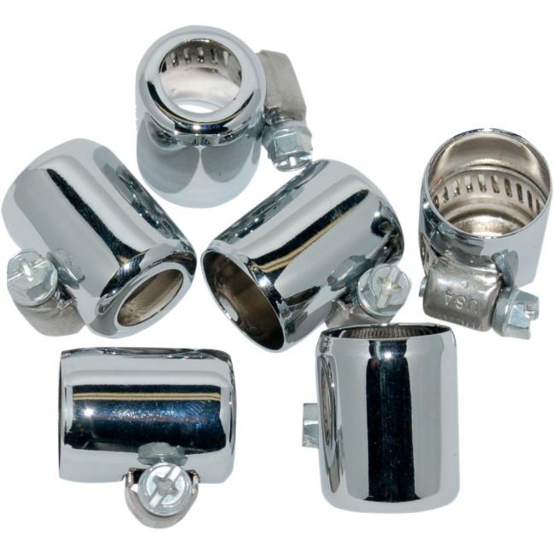 Namz Hose Clamp for 3/8in. Oil Line – Chrome NHC-CH206