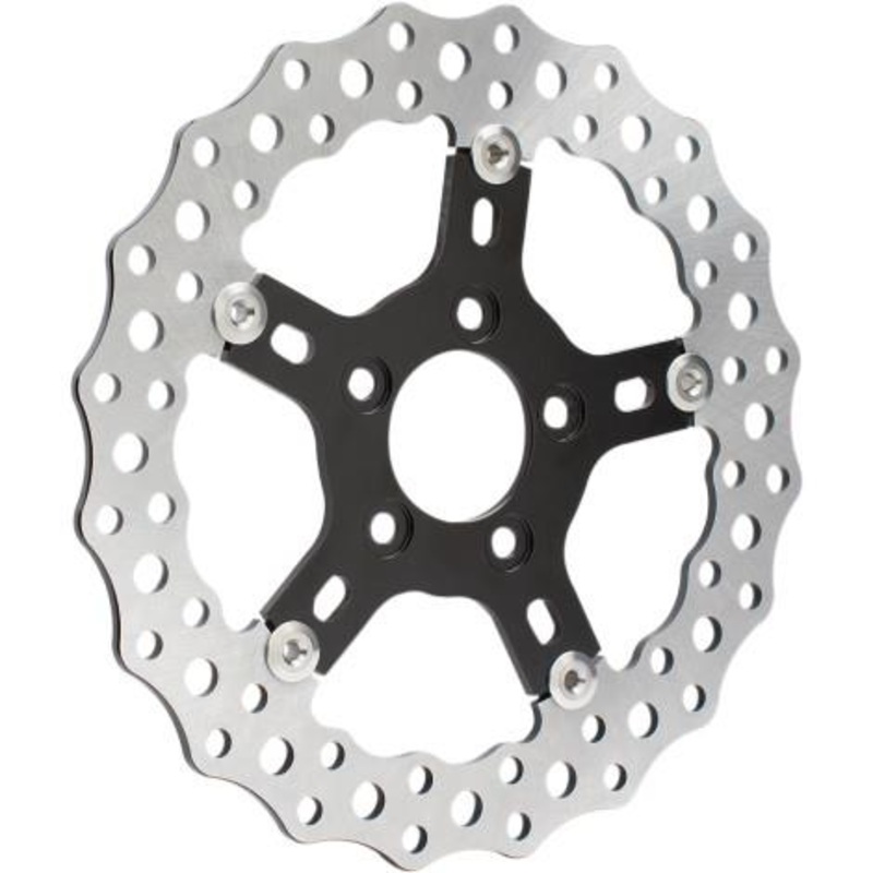 Arlen Ness 11.5in. Jagged Front/Rear Rotor 02-786