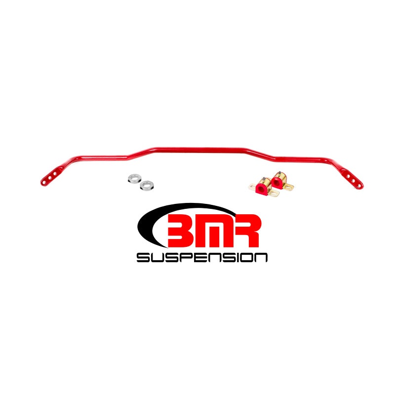 BMR 15-17 S550 Mustang Rear Hollow 25mm 3-Hole Adj. Sway Bar Kit – Red