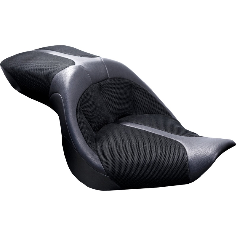Danny Gray 830-0120 Tourist 2-Up Air-2 Seat Fxst `06-`10, Flstf/B `07-17