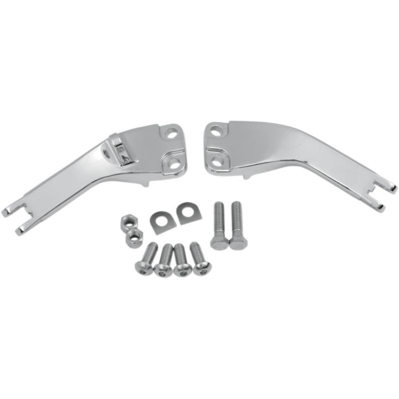 Drag Specialties Passenger Footpeg Mount Kit – Chrome P17-0631C