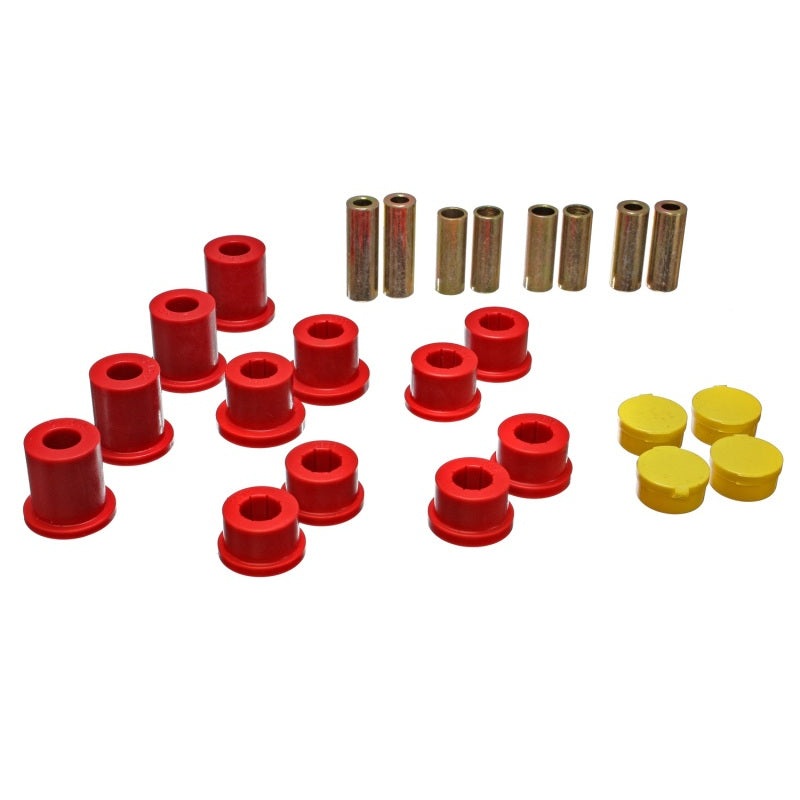 Energy Suspension 90-97 Mazda Miata Red Front Control Arm Bushing Set