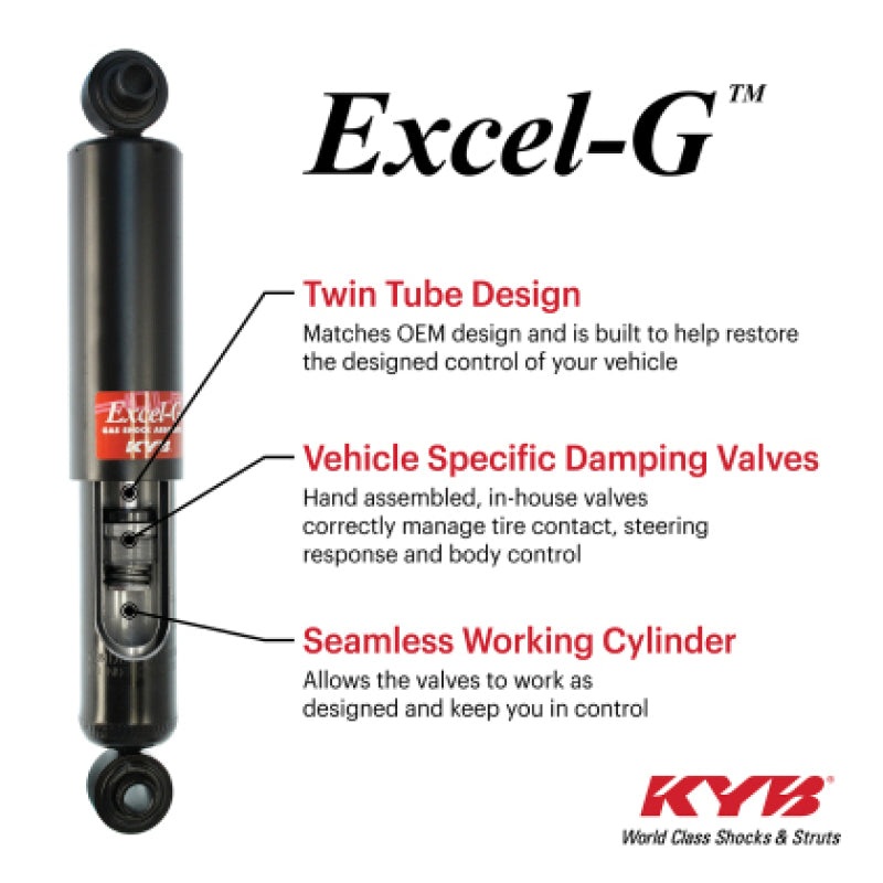 KYB 22-24 Mitsubishi Outlander / 23-24 Outlander PHEV / 2021+ Nissan Rogue Excel-G Shock – Rear