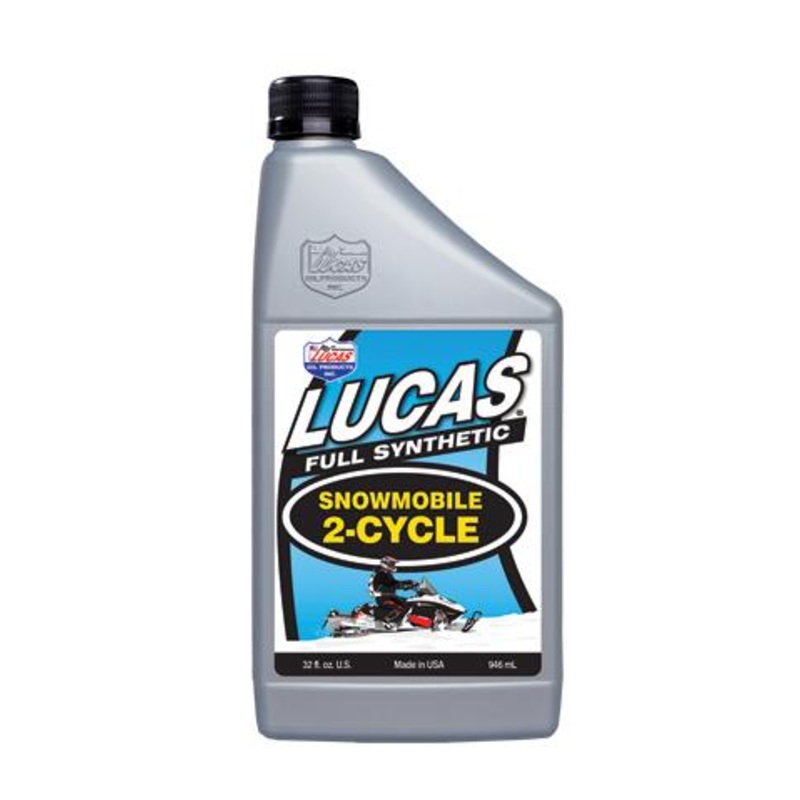 Lucas Oil Synthetic 2 Cycle Snowmobile Oil – 1gal. 10847
