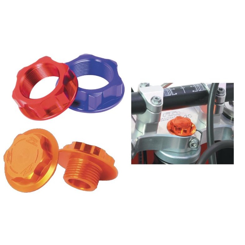 ZETA Steering Stem Nut & Bolt – Blue ZE58-2812