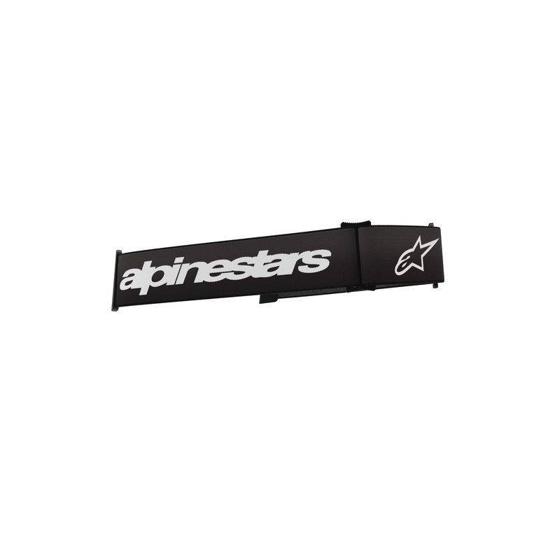 ALPINESTARS SUPERTECH GOGGLE STRAP – BLACK WHITE