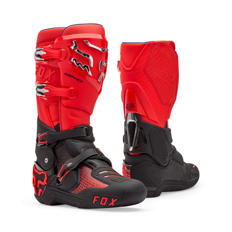 FOX INSTINCT BOOTS – FLO RED 8
