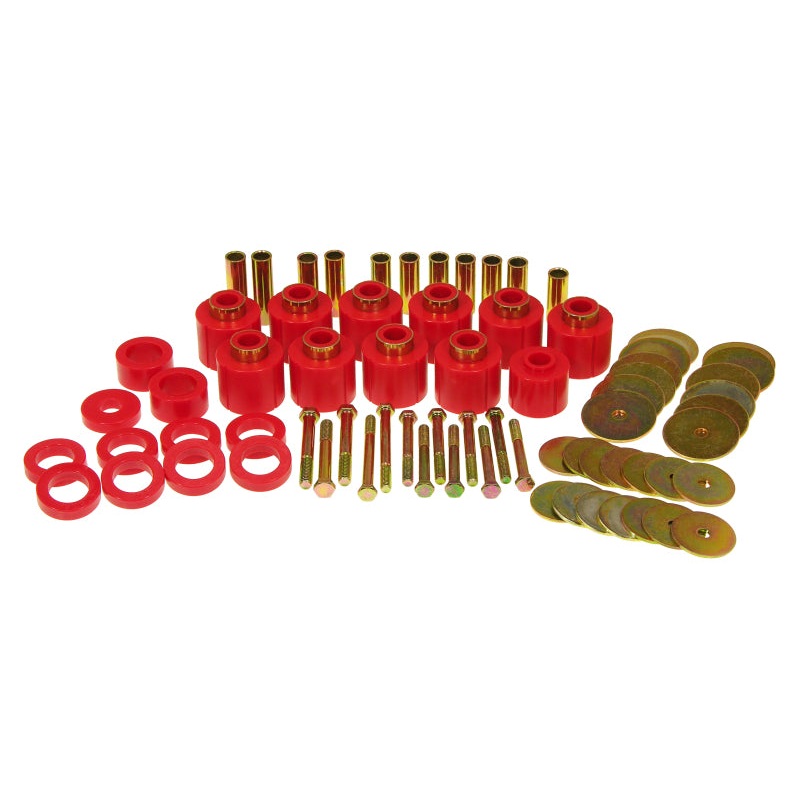 Prothane 80-86 Jeep CJ5/7 Body Mount – Red