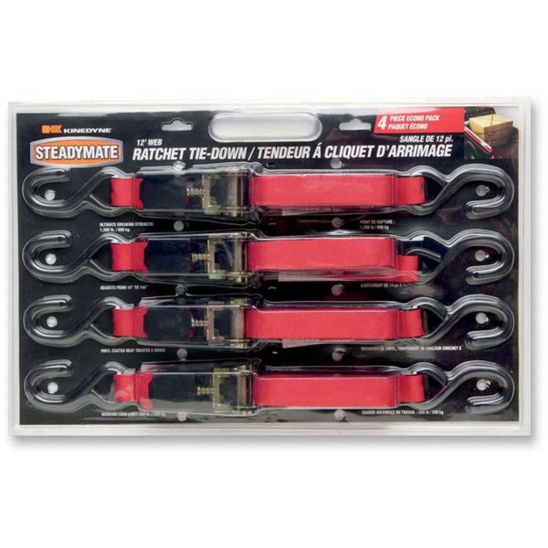 SteadyMate Tie-Downs with Ratchet Buckles 15531
