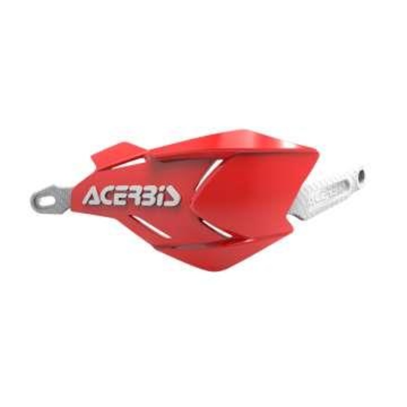 Acerbis X-Factory Handguards – Red/White 2634661005