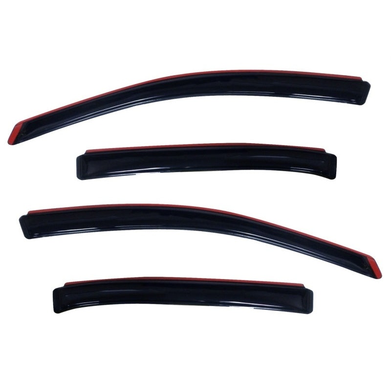 AVS 10-18 Ford Taurus Ventvisor In-Channel Front & Rear Window Deflectors 4pc – Smoke