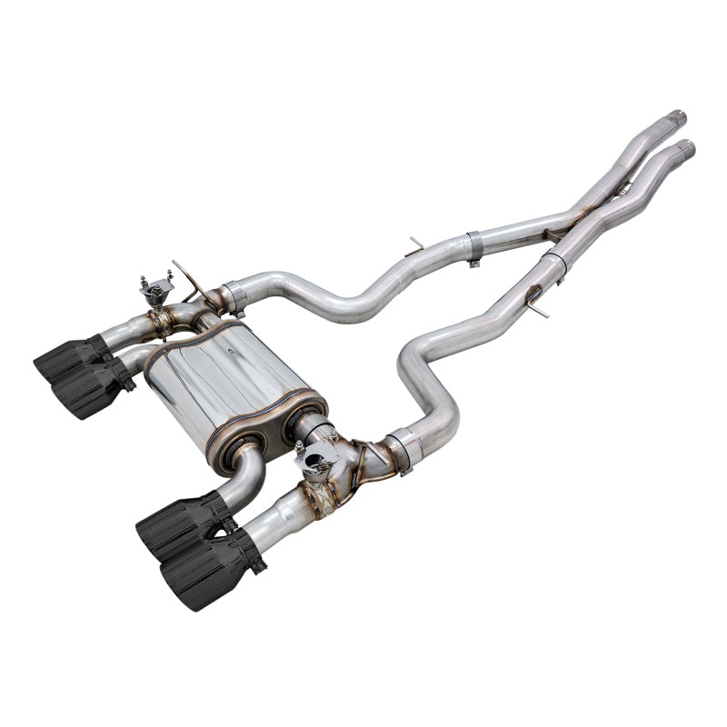 AWE Tuning BMW F8X M3/M4 SwitchPath Catback Exhaust – Diamond Black Tips