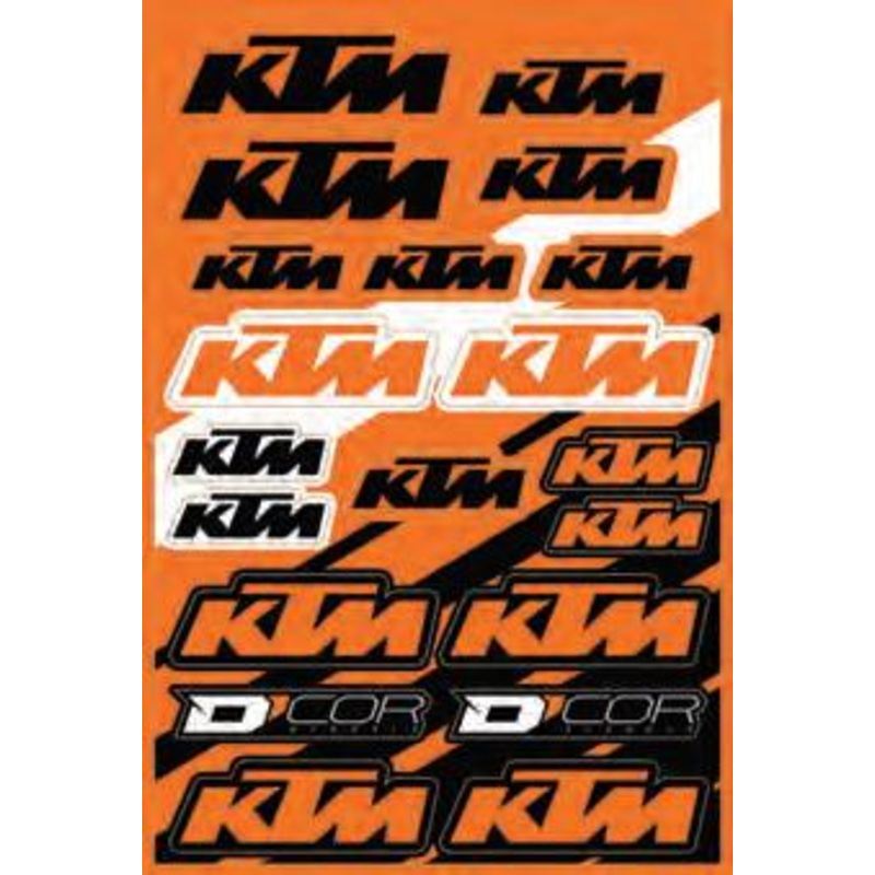 DCOR Decal Sheet – KTM 2 40-30-101