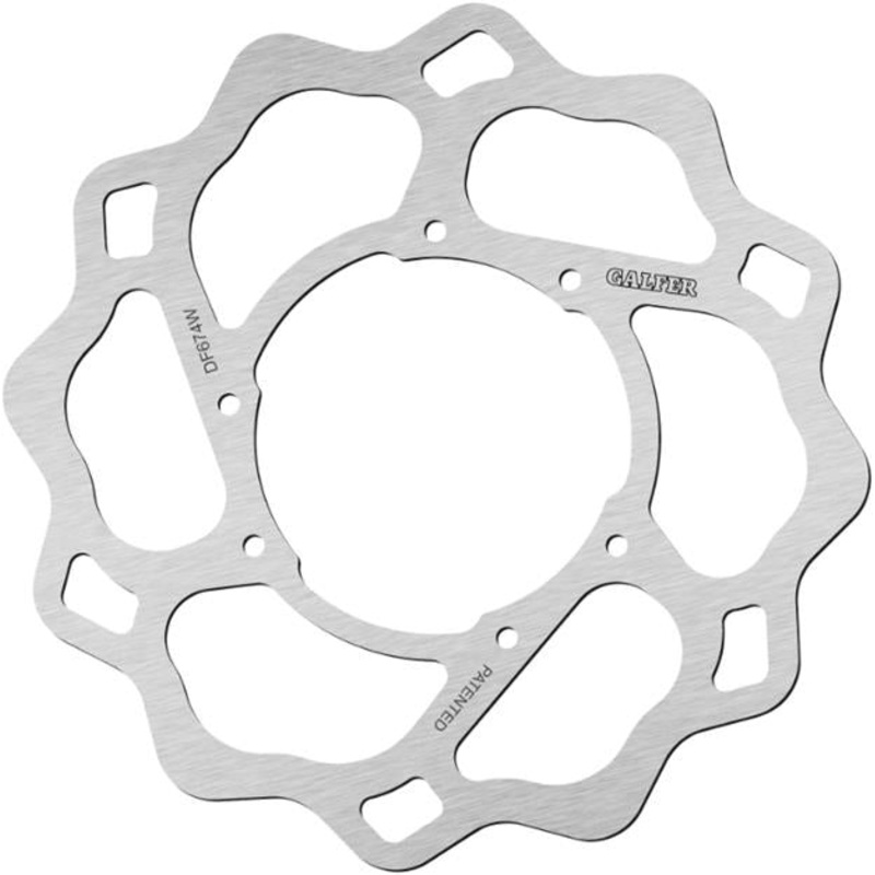 Galfer Brakes SKW Oversize Wave Brake Rotor Kit KITOS331