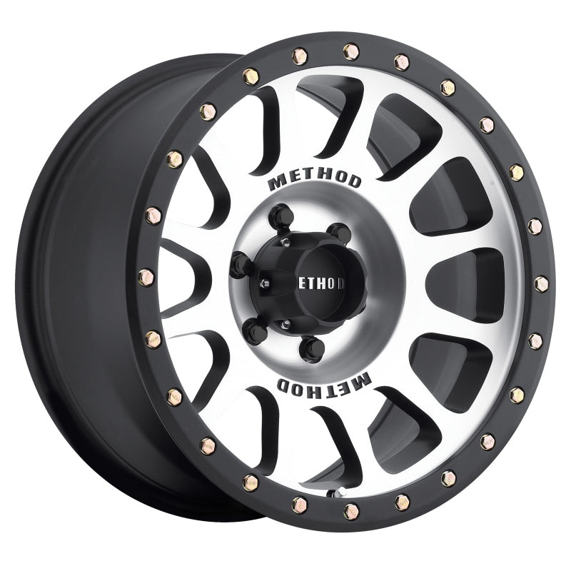 Method MR305 NV 18×9 -12mm Offset 6×5.5 108mm CB Machined/Black Street Loc Wheel