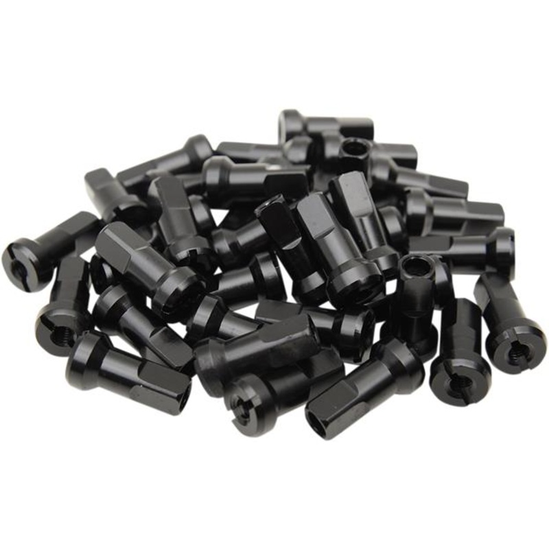 Moose Racing MX1 Billet Spoke Nipples – 8 Gauge – Black 0211-0188