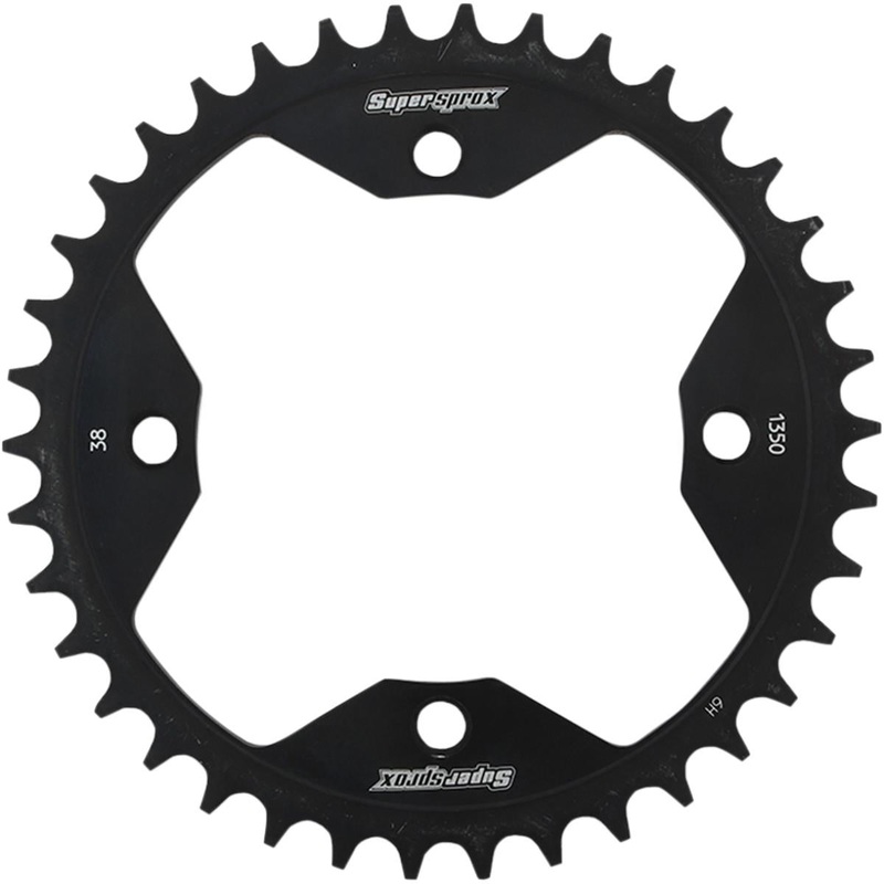 Supersprox Steel Rear Sprocket – 38T RFE-1350-38-BLK