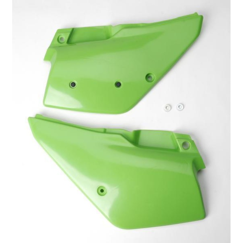 UFO Plastics Side Panels – 05-08 KX Green KA02788-026