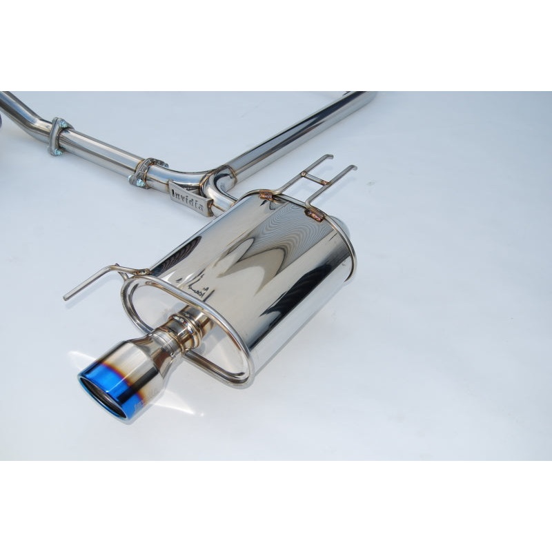 Invidia 04-08 Acura TSX Q300 Rolled Titanium Tip Cat-Back Exhaust