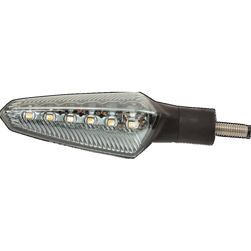 Koso North America Nuovo LED Turn Signals – Smoke Lens HE032010