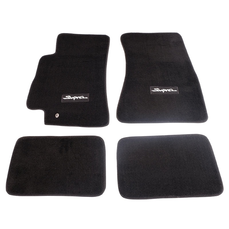 NRG Floor Mats – 96-02 Toyota Supra (Supra Logo) – 4pc.