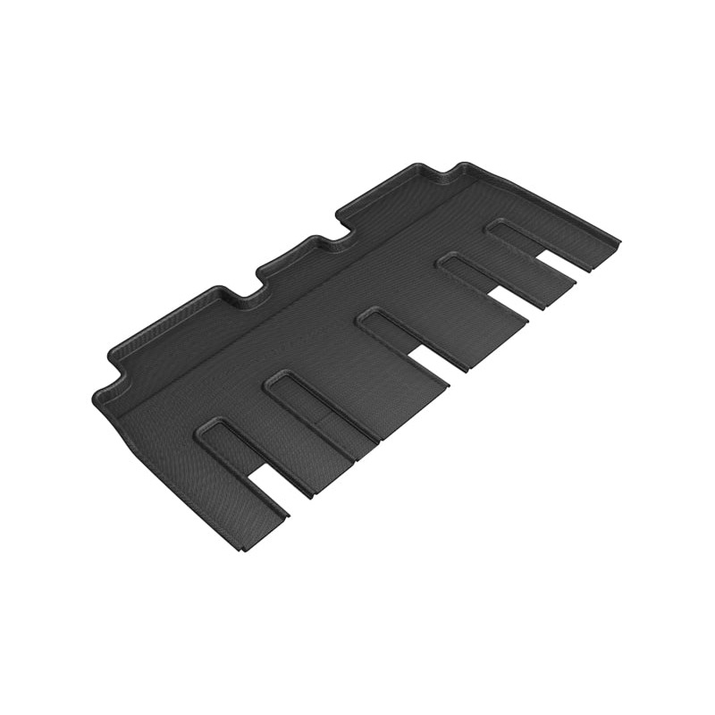 3D MAXpider 2017-2020 Tesla Model X Folding 7-Seats Kagu 2nd Row Floormats – Black