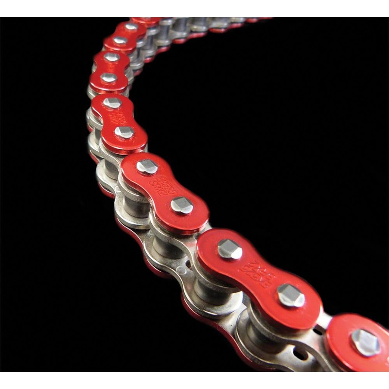 EK Chain 520 ZVX3 Series ZX-Ring Chain – 150 Links – Red 520ZVX3-150AR
