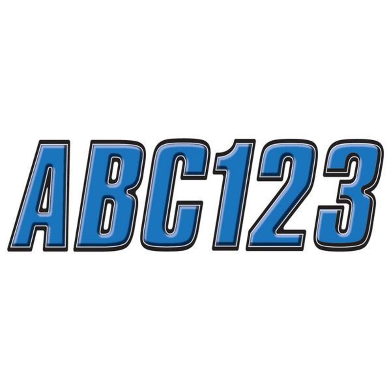 Hardline Series 800 Registration Kit – Blue/Black with Bevel Outline BLBLK800